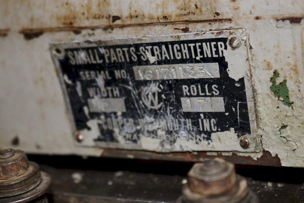 6" x .062" CWP, 17-roll, flat & shape straightener, 15/16" roll diameter, variable speed, loop Control - Image 8