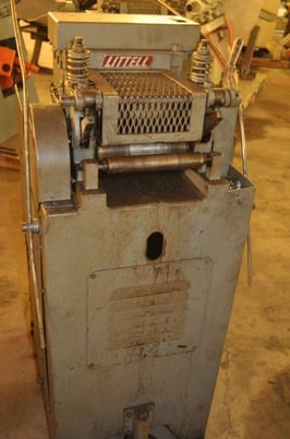 8" x .03" Littell #308-7PDS, flat & shape straightener, 7-rolls, variable speed, loop arm Control - Image 1