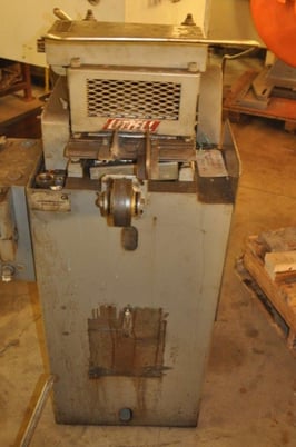 8" x .03" Littell #308-7PDS, flat & shape straightener, 7-rolls, variable speed, loop arm Control - Image 4