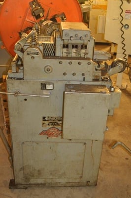 8" x .03" Littell #308-7PDS, flat & shape straightener, 7 rolls, manual adj - Image 2