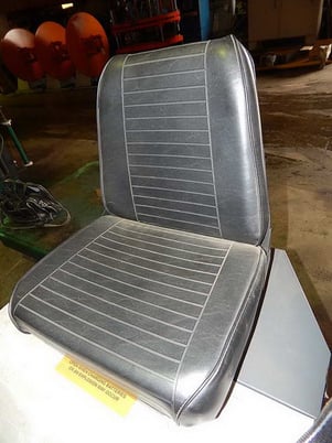 Advance #470200, floor sweeper, 36" cleaning path,right side edge brush, 1973 - Image 6