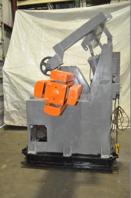 12000 lb. Rowe #12030-DSL, motorized uncoiler, 37" mandrel, 60" outside dimensions, 17"-21" ID - Image 2
