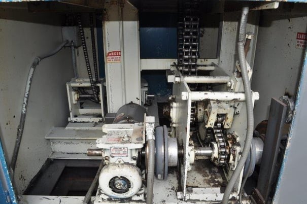 12000 lb. Rowe #12030-DSL, motorized uncoiler, 37" mandrel, 60" outside dimensions, 17"-21" ID - Image 6