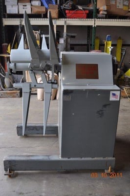 6000 lb. Feed-Lease #R46M-12, 20" mandrel, 60" outside dimensions, 16"-20" ID, 1997 - Image 2