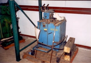 MicroWeld #J45C, butt welder, 1" clamp, adjustable amp, 80 amp, 480 V. - Image 1