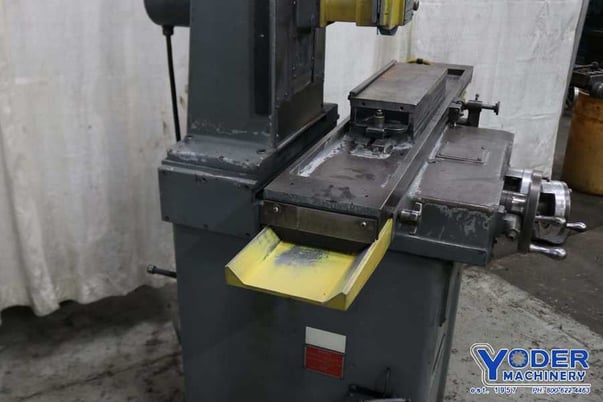 6" x 18" Reid #HR, Rollerway hand feed surface grinder, 1.5 HP, 1 shot lube, #73744 - Image 6