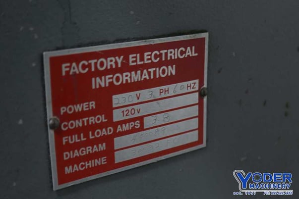 6" x 18" Reid #HR, Rollerway hand feed surface grinder, 1.5 HP, 1 shot lube, #73744 - Image 7