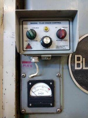 Blanchard #26HD48, Grinder 48" chuck, 24" vertical range, 100 HP, geared head, automatic lube, rebuilt, 1993 - Image 9