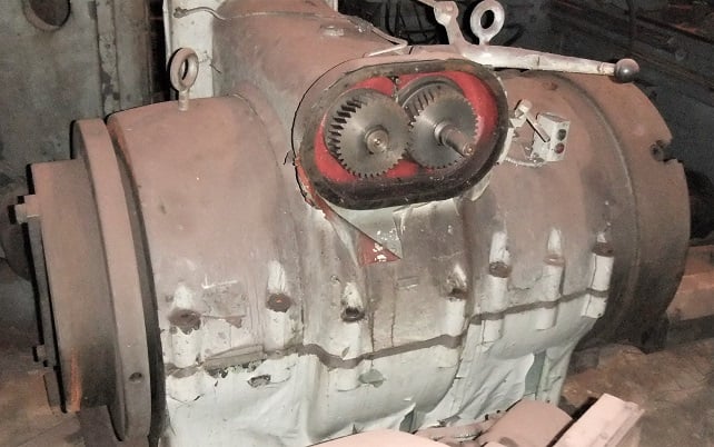 HD large work holding milling headstock, 18.5" bore, precision worm drive - Image 1