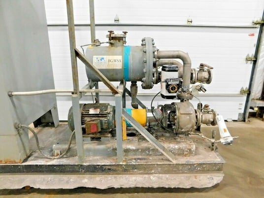 BG-WSA automatic ball cleaning system for tube heat exchanger, (2) 3" valves, 15 HP - Image 2
