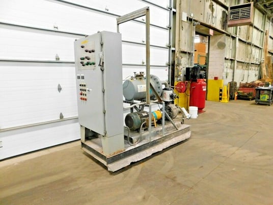 BG-WSA automatic ball cleaning system for tube heat exchanger, (2) 3" valves, 15 HP - Image 3