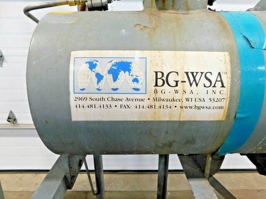 BG-WSA automatic ball cleaning system for tube heat exchanger, (2) 3" valves, 15 HP - Image 10