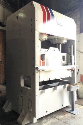 500 Ton, Pacific #400-OBI-6, 12" stroke, 78" x 36" bed, 2 in stock, #4849 - Image 2