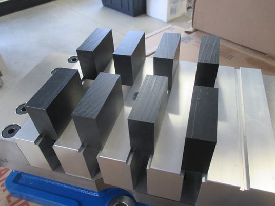 New & Unique 10-station parts holding system for Kurt 6" milling machine vises - Image 3