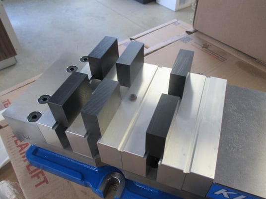 New & Unique 10-station parts holding system for Kurt 6" milling machine vises - Image 5