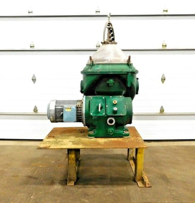 Alfa-Laval #MAPX210T-24-60, centrifuge separator, 4" outlet - Image 1