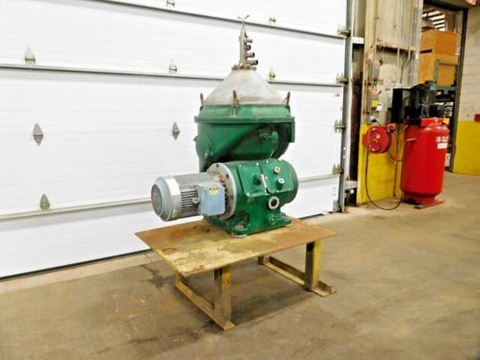 Alfa-Laval #MAPX210T-24-60, centrifuge separator, 4" outlet - Image 2
