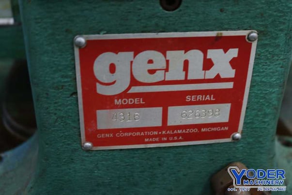 14" Genx #4316, comparator, 16-1/2" x6" table, 10x lens, AcuRite 2-Axis digital read out, 1996, #73820 - Image 5