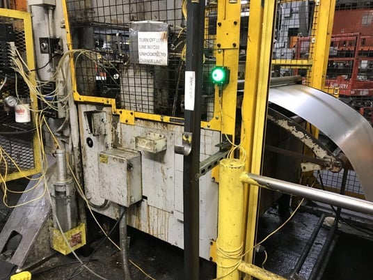 48" x .062" Dallas #DRFE-448, cabinet style servo feeder, 1999, #13806JB - Image 1