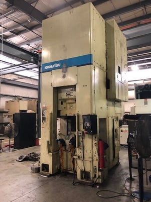 630 Ton, Komatsu #L1C-630-3, SSSC Link Drive press, 8.6" stroke, 20.47" Shut Height, #13892J - Image 3