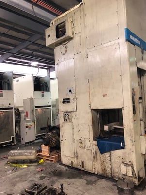 630 Ton, Komatsu #L1C-630-3, SSSC Link Drive press, 8.6" stroke, 20.47" Shut Height, #13892J - Image 4