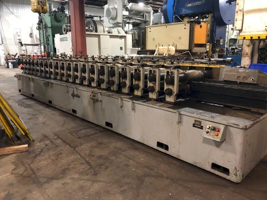 20 Stand, ASC #20HM-3-1/2, rollformer, 3.5" shaft diameter, 42" roll space, L to R, #14073J - Image 2