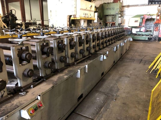 20 Stand, ASC #20HM-3-1/2, rollformer, 3.5" shaft diameter, 42" roll space, L to R, #14073J - Image 3