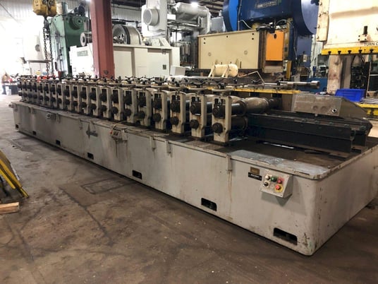20 Stand, ASC #20HM-3-1/2, rollformer, 3.5" shaft diameter, 42" roll space, L to R, #14073J - Image 4