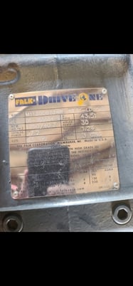 Falk #M1130DBT3AR-43.51-LD0046, 175 HP 1750 RPM, gear reducer/gearbox, 43.51:ratio, 1.24 Service Factor - Image 6