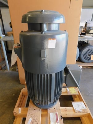 100 HP 3600 RPM U.S. Motors, fr.405VPZ(U=2.125" ), TEFC, 460V, VSS, vertical solid shaft, prem eff, new surp - Image 1