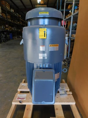 100 HP 3600 RPM U.S. Motors, fr.405VPZ(U=2.125" ), TEFC, 460V, VSS, vertical solid shaft, prem eff, new surp - Image 2