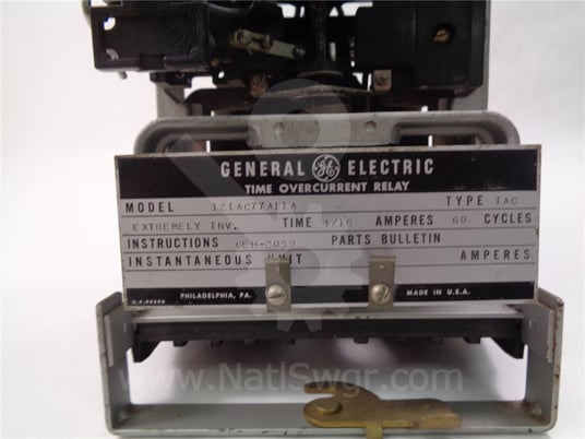 GE Iac Time Over Current Relay - Image 6