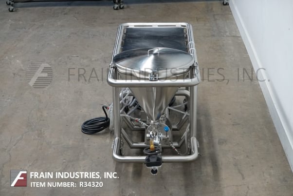 Fristam, 316 Stainless Steel, inline, integrated mixing system, incorporates Model FZX-2100 liquid ring pump - Image 4