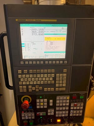 Doosan Daewoo #DNM 750, CNC vertical machining center, 30 automatic tool changer, 64.2" X, 30" Y, 25.6" Z - Image 5