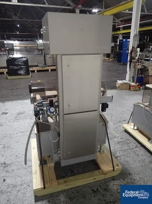 Boekels #EWK 449, checkweigher, 5" wide x 12" weight section, kick reject & controls, serial #2.01.97.29.232 - Image 5