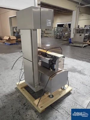 Boekels #EWK 449, checkweigher, 5" wide x 12" weight section, kick reject & controls, serial #2.01.97.29.232 - Image 6