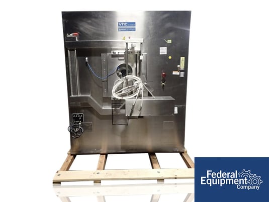 52" Vector #VHC-130STL, Stainless Steel, solvent rated explosion proof design, nominally rated 112-210 liter - Image 1