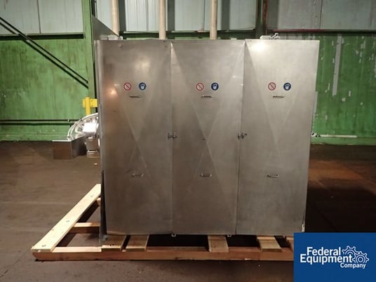52" Vector #VHC-130STL, Stainless Steel, solvent rated explosion proof design, nominally rated 112-210 liter - Image 3