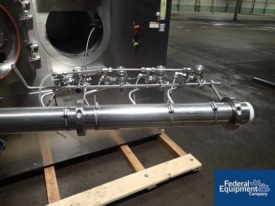 52" Vector #VHC-130STL, Stainless Steel, solvent rated explosion proof design, nominally rated 112-210 liter - Image 8