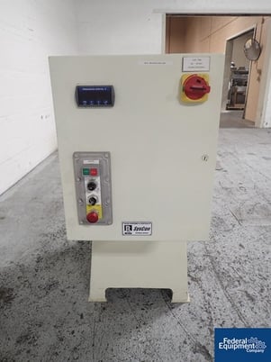 4" x 8" Ross #4X8TRM, 3 roll mill, end guide holders less end guides, adjustable first and third rolls - Image 6