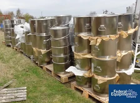 Stainless Steel Pots, (65 available) #46570 - Image 1