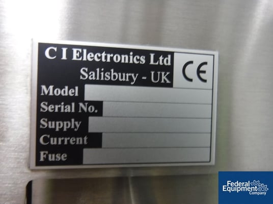 CI Electronics #264/9, type Sade-P4, tablet weight inspection system, #3070-14 - Image 2