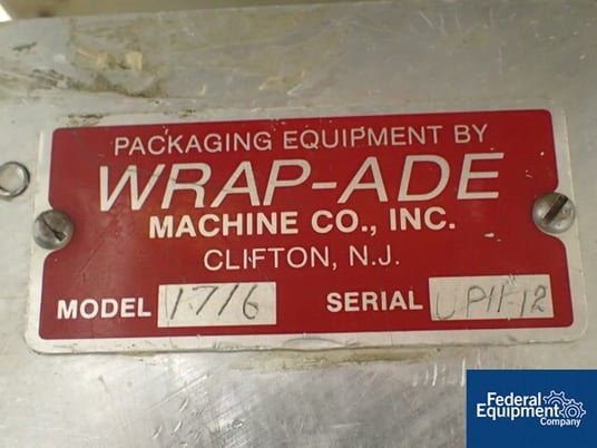 Wrap-Ade #UPH8-12, veritcal dose packer, 12" wide seal area, dual vibrating feeders, Stainless Steel hoppers - Image 2