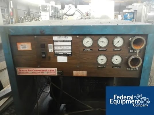300 cfm, 100 deg.F, 100 psi, Hankison #80300, R12 refrigerant, 1.5 HP, #42785 - Image 4