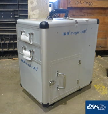 IKA #Magic-Lab, powder liquid mixer, 316 Stainless Steel, .9 kw motor, 220 volt motor, serial# U078310, #45067 - Image 3
