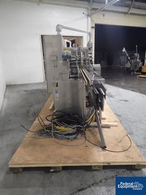 Iwka Jones #Legacy, horizontal cartoner, tuck closure, 4-head Orbi-Trak rotary carton feeder, as-is, #2923-7 - Image 6