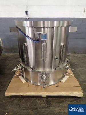 Vector Wurster Insert, Stainless Steel, 970 liter capacity, (6) Wurster tubes with spray guns, expansion - Image 2
