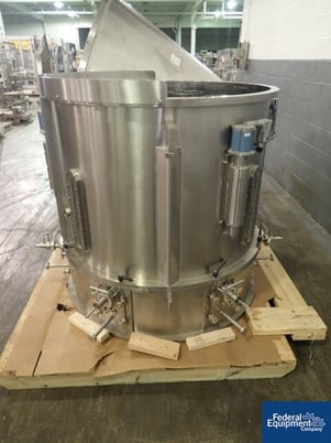 Vector Wurster Insert, Stainless Steel, 970 liter capacity, (6) Wurster tubes with spray guns, expansion - Image 3