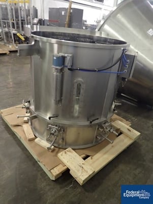 Vector Wurster Insert, Stainless Steel, 970 liter capacity, (6) Wurster tubes with spray guns, expansion - Image 4