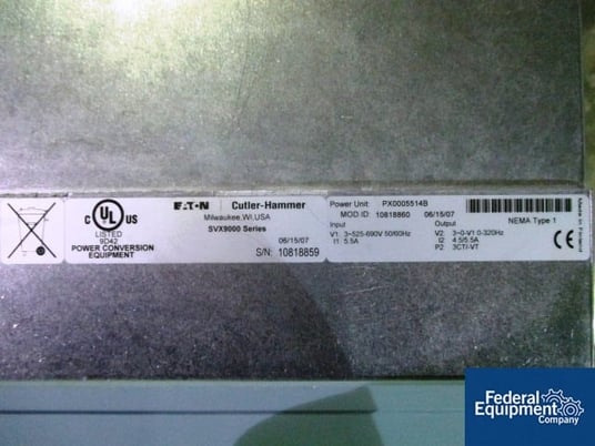 Cutler-Hammer, SVX9000, variable frequency drive, serial #10818859, #2607-46 - Image 2